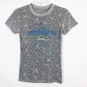 Seattle Sounders FC Boys/Girls Burn Out Short Sleeve T-Shirt Size Large
